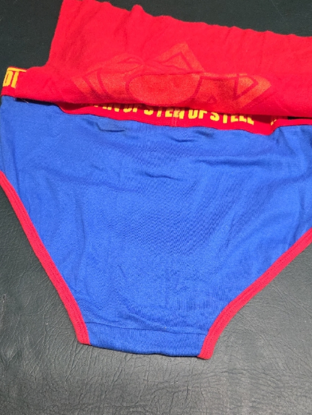 **DC Comics Blue & Red Superman 'Man of Steel' Briefs** - Picture 4 of 5